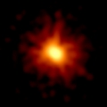 GRB 080319B – niezwykły rozbłysk gamma w konstelacji Wolarza, zaobserwowany w ramach programu Pi of the Sky (fot. NASA - domena publiczna)