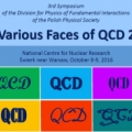 „Various Faces of QCD 2" — 3 Sympozjum Polskiego Towarzystwa Fizycznego sekcji Fizyki Oddziaływań Fundamentalnych, 8-9 października 2016