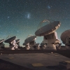 radioteleskopy należące do zespołu największego na świecie interferometru radiowego Atacama Large Millimeter/submillimeter Array (ALMA)
