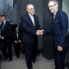 Dr. Ali Akbar Salehi, Vice-president of Iran (left) and Dr. Krzysztof Kurek, NCBJ Director General (right) (photo Marcin Jakubowski, NCBJ)
