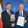 Grzegorz Wrochna and Krzysztof Tchórzewski (foto: Ministry of Energy)