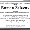 Prof. Roman Żelazny died